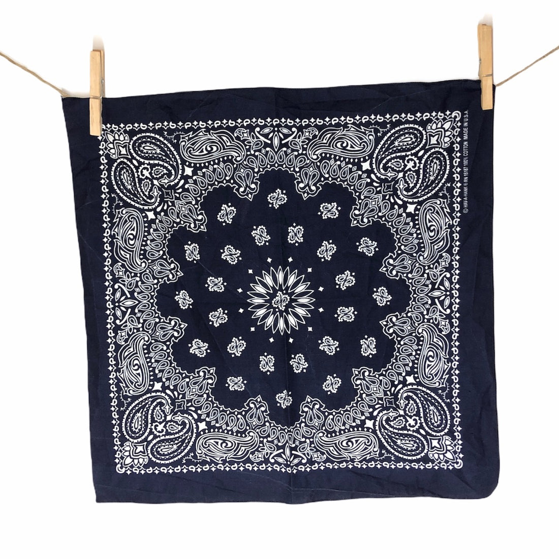 Bandana - faded Navy