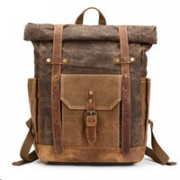 Waxed Canvas Rucksack
