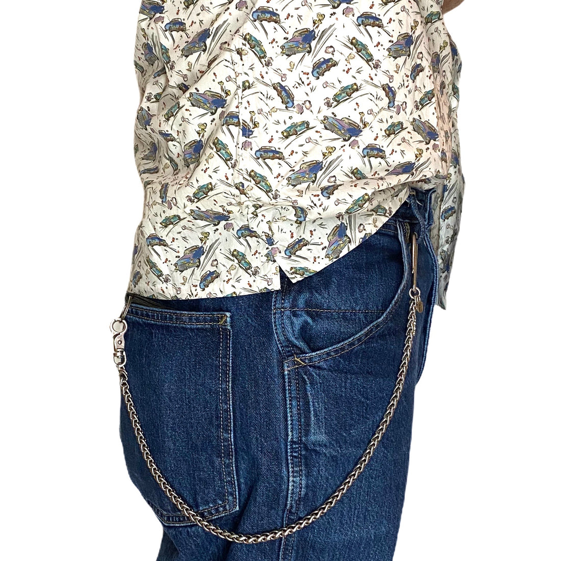 Wallet chain - burnished medium