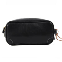 Luxury full grain toiletries bag