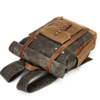 Waxed Canvas Rucksack
