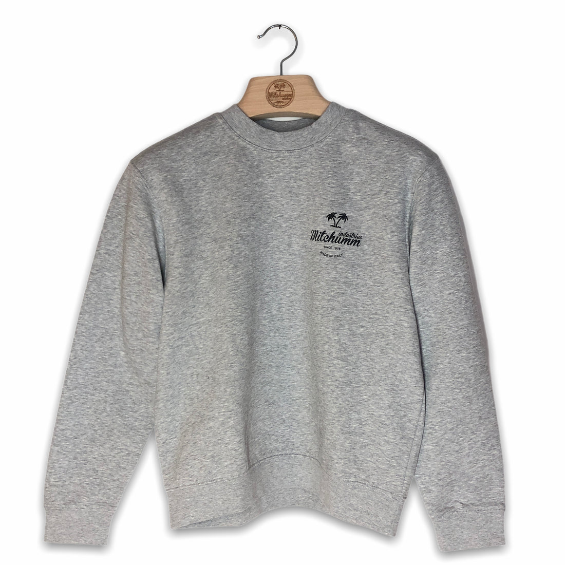 Mitchumm Logo sweatshirt - Grey Melange