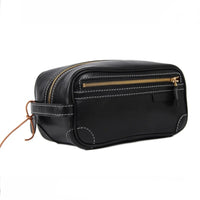 Luxury full grain toiletries bag