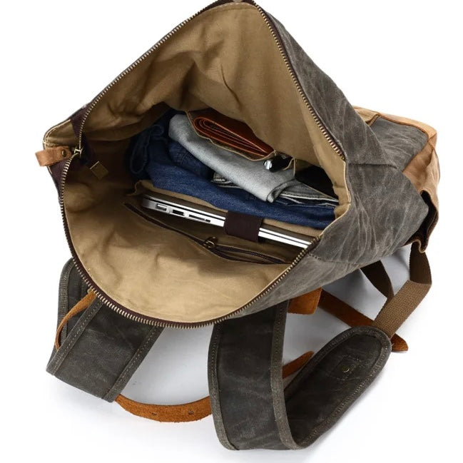 Waxed Canvas Rucksack