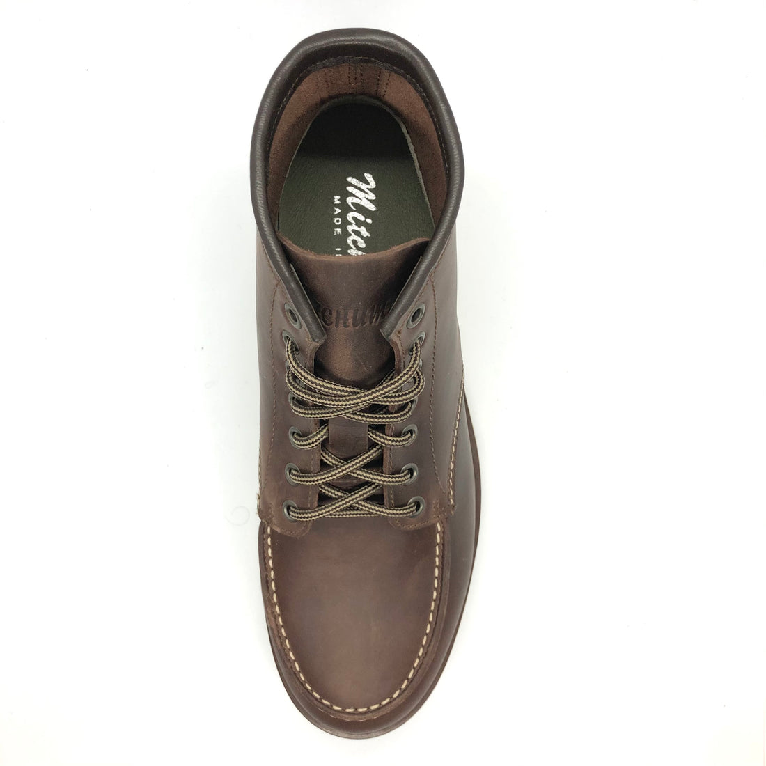 Tan Brown leather boots