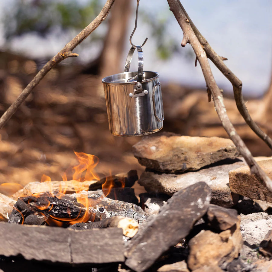 Campfire cooking pot