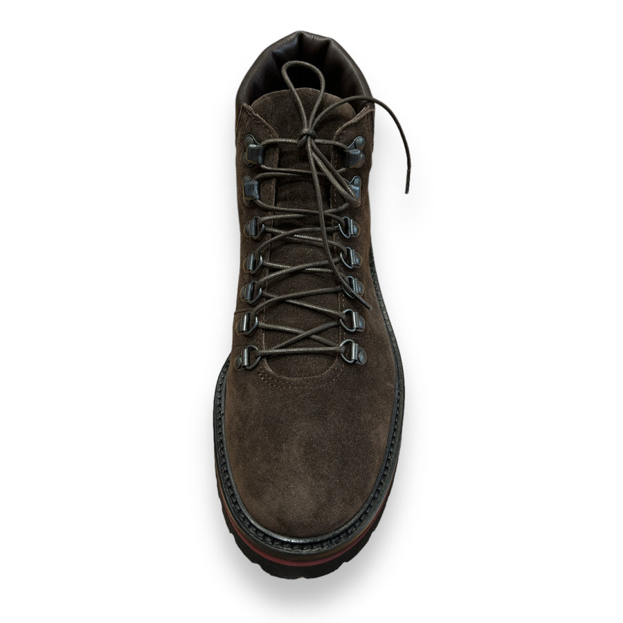 Grandpa Mountain Boots in dark brown suede