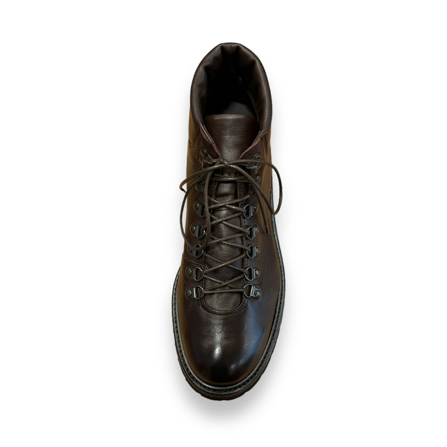 Grandpa Mountain Boots in dark brown genuine leather