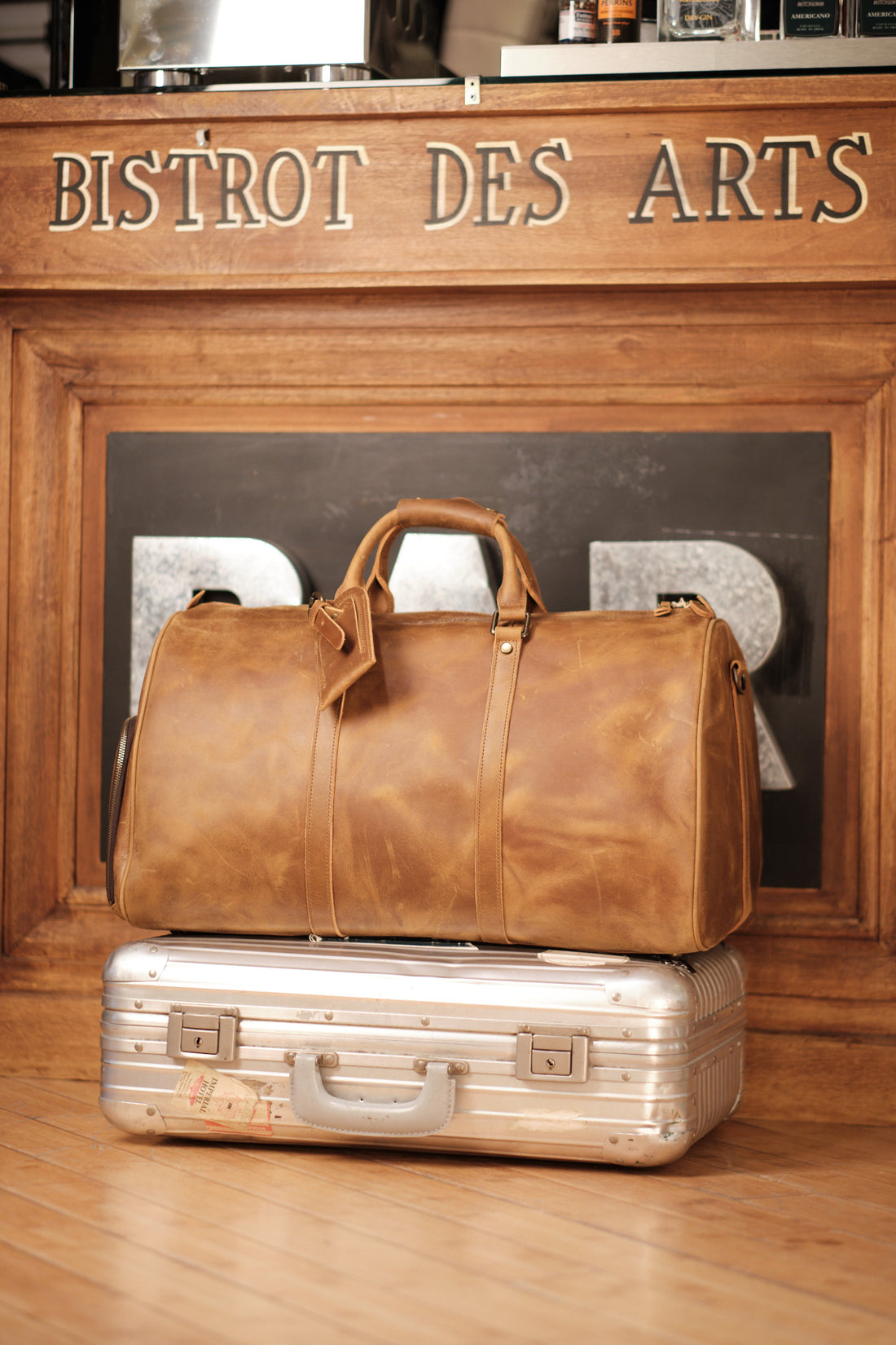 A night in Bellagio leather bag