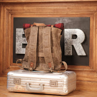 heritage plaid backpack