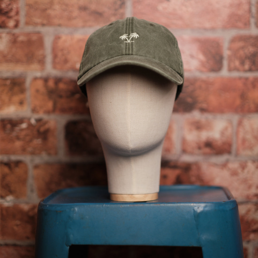 Baseball cap - Vintage washed Olive