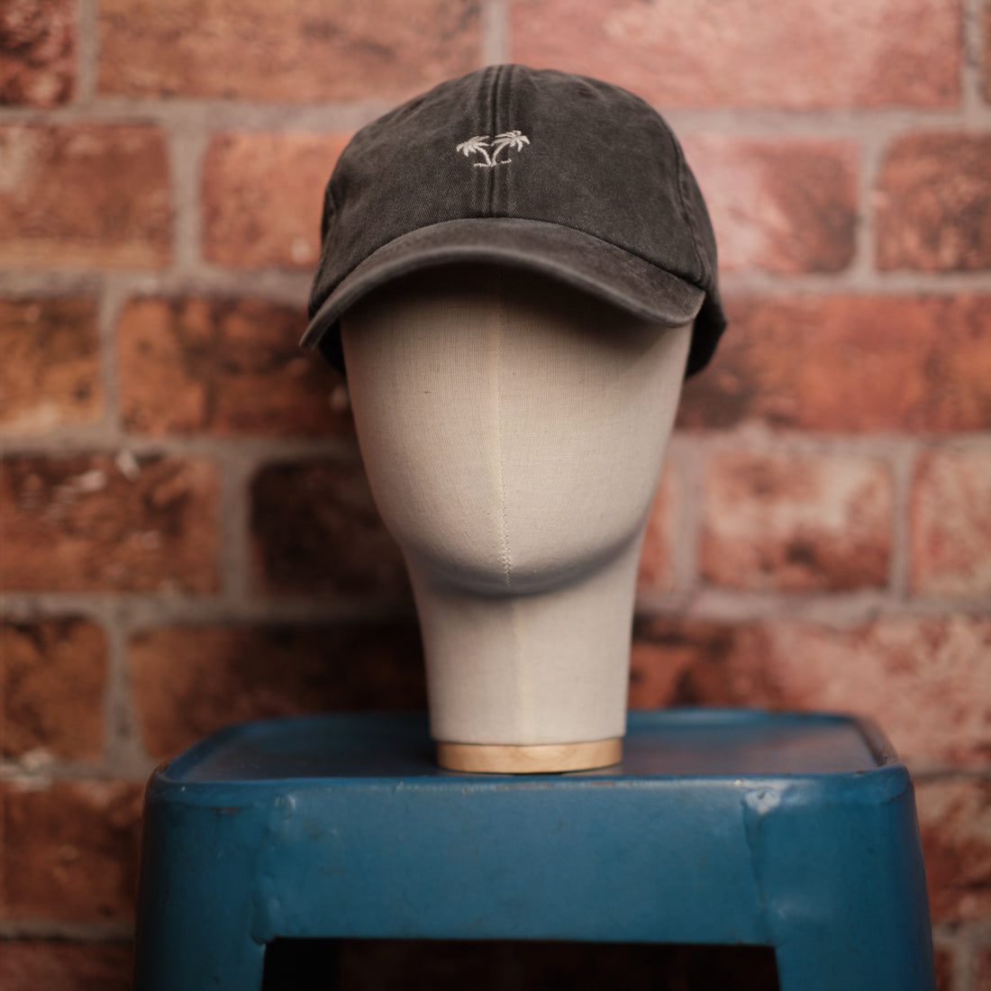 Baseball cap - Vintage washed Black