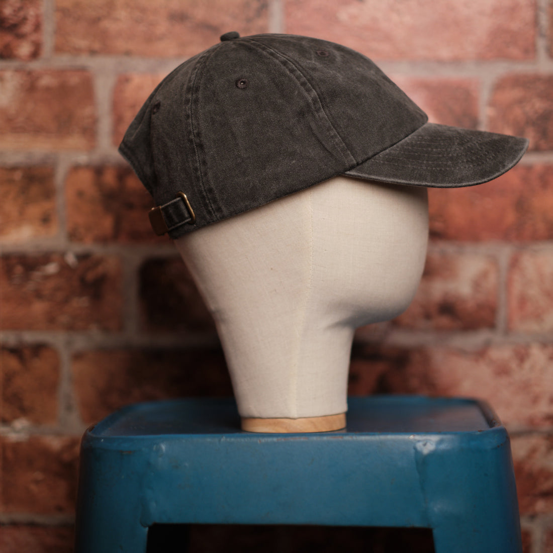 Baseball cap - Vintage washed Black