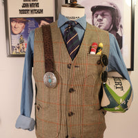 Maremmano Tweed vest - Prince of Whales Overcheck