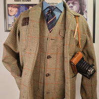 Tweed Shetland wool Overshirt