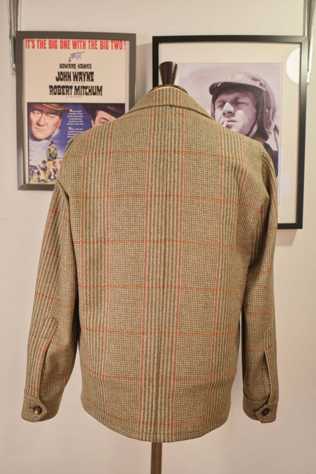 Tweed Shetland wool Overshirt