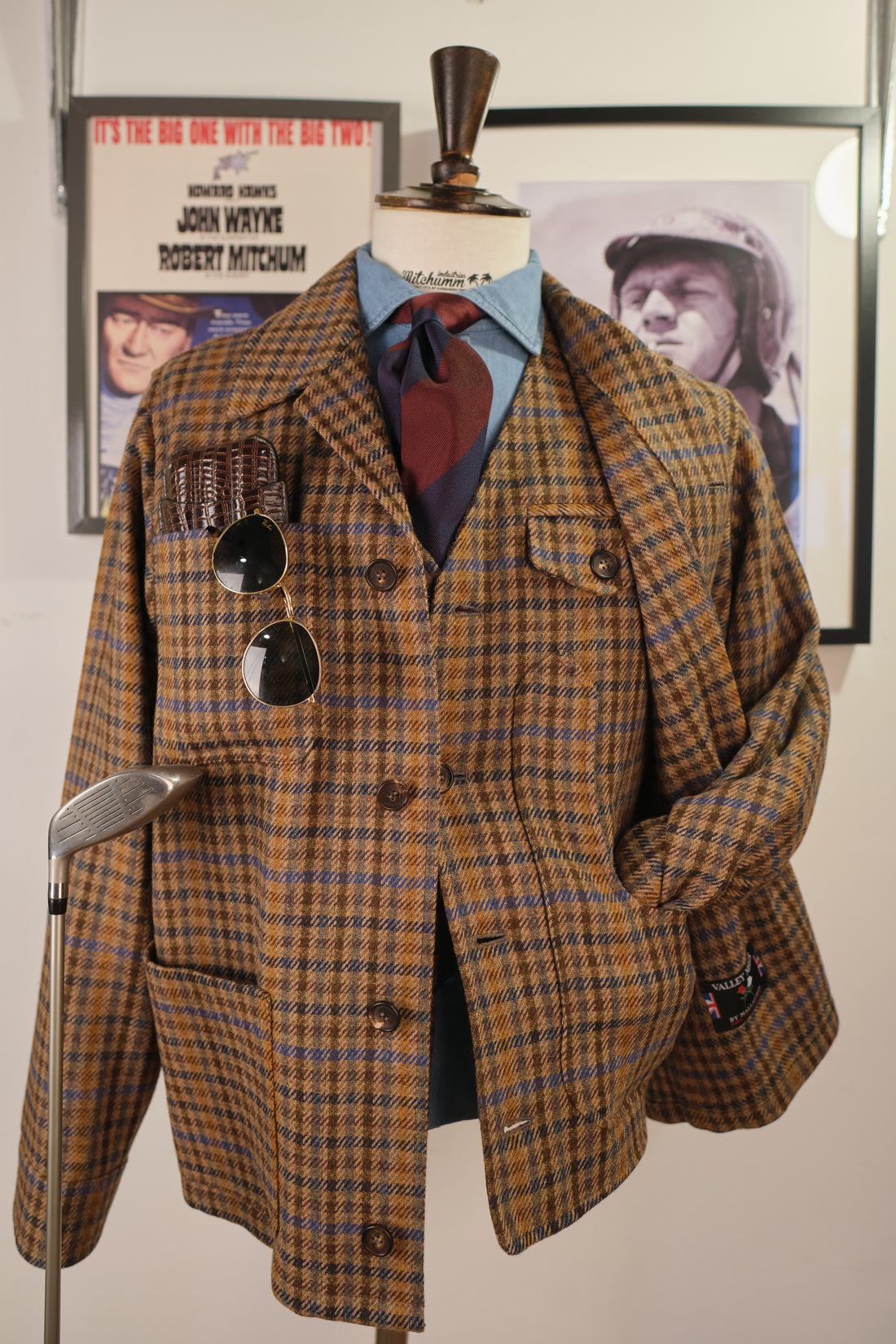 Gun Club Shetland wool overshirt