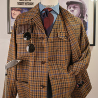 Gun Club Shetland wool overshirt