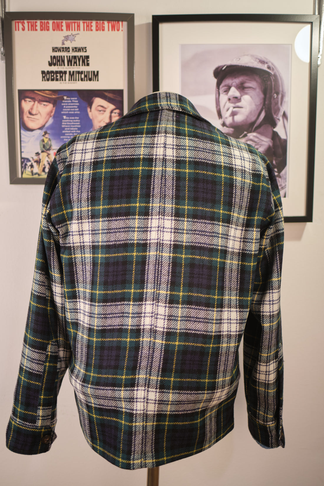 Lumberjack Tartan Shetland wool Overshirt