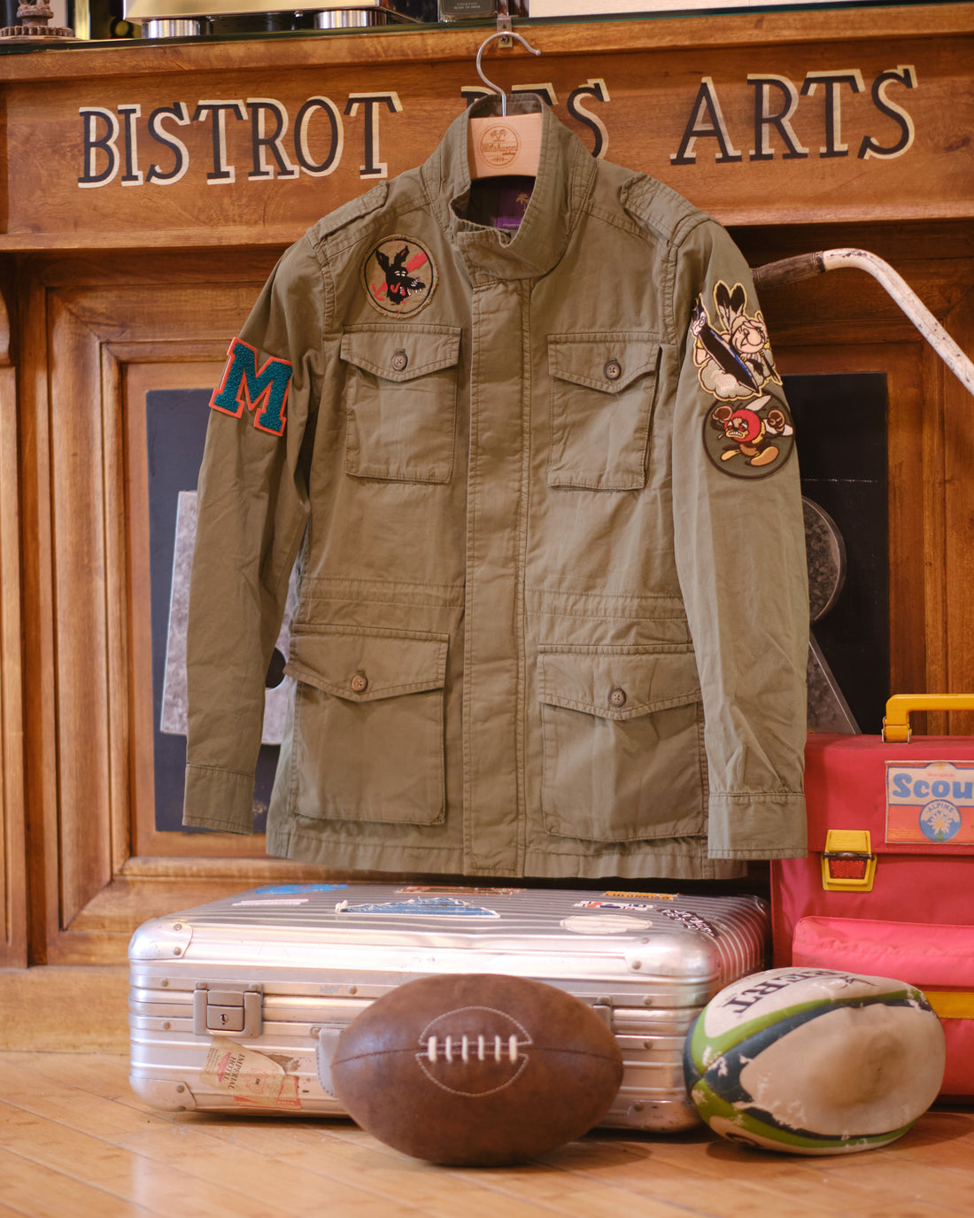 Mitchumm Patch Field Jacket - Army green