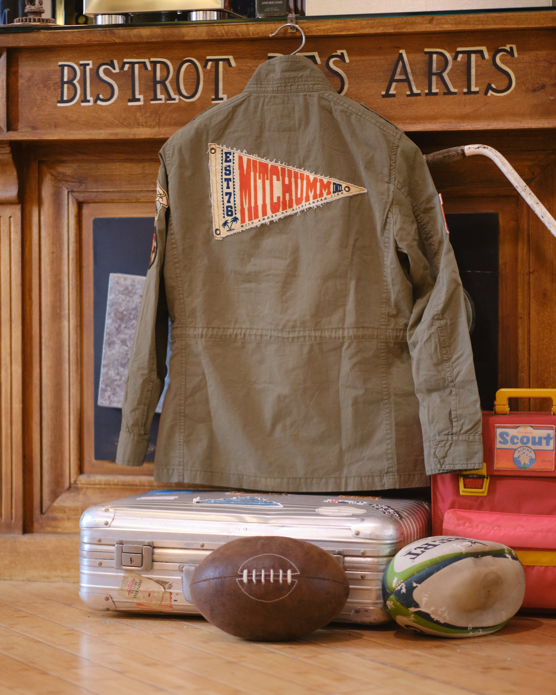 Mitchumm Patch Field Jacket - Army green