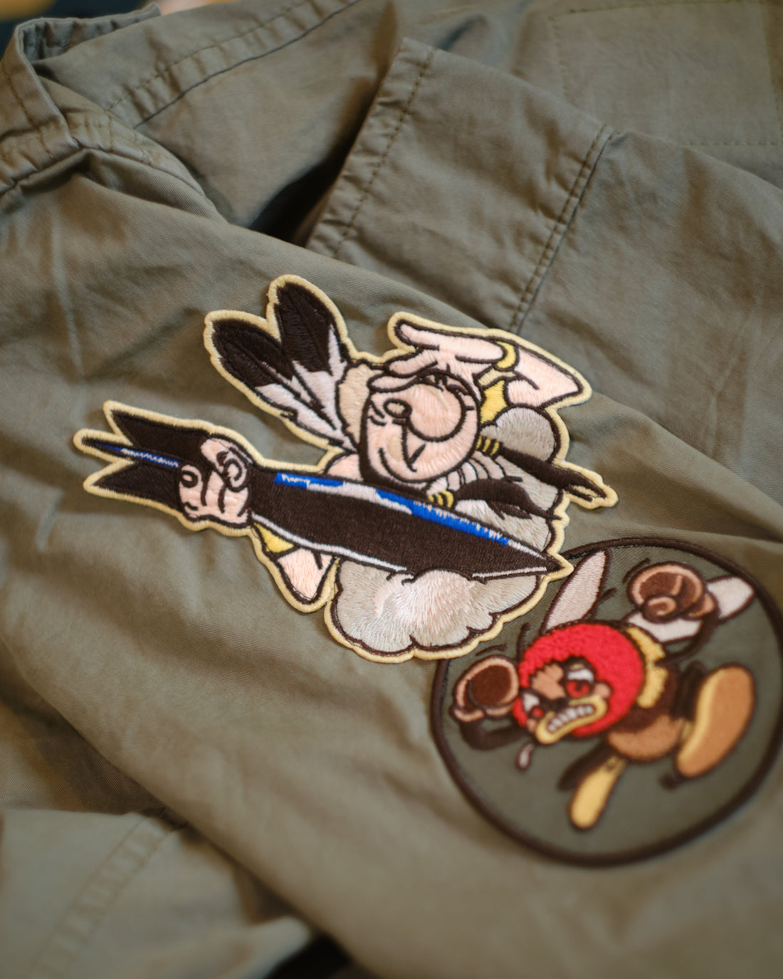 Mitchumm Patch Field Jacket - Army green