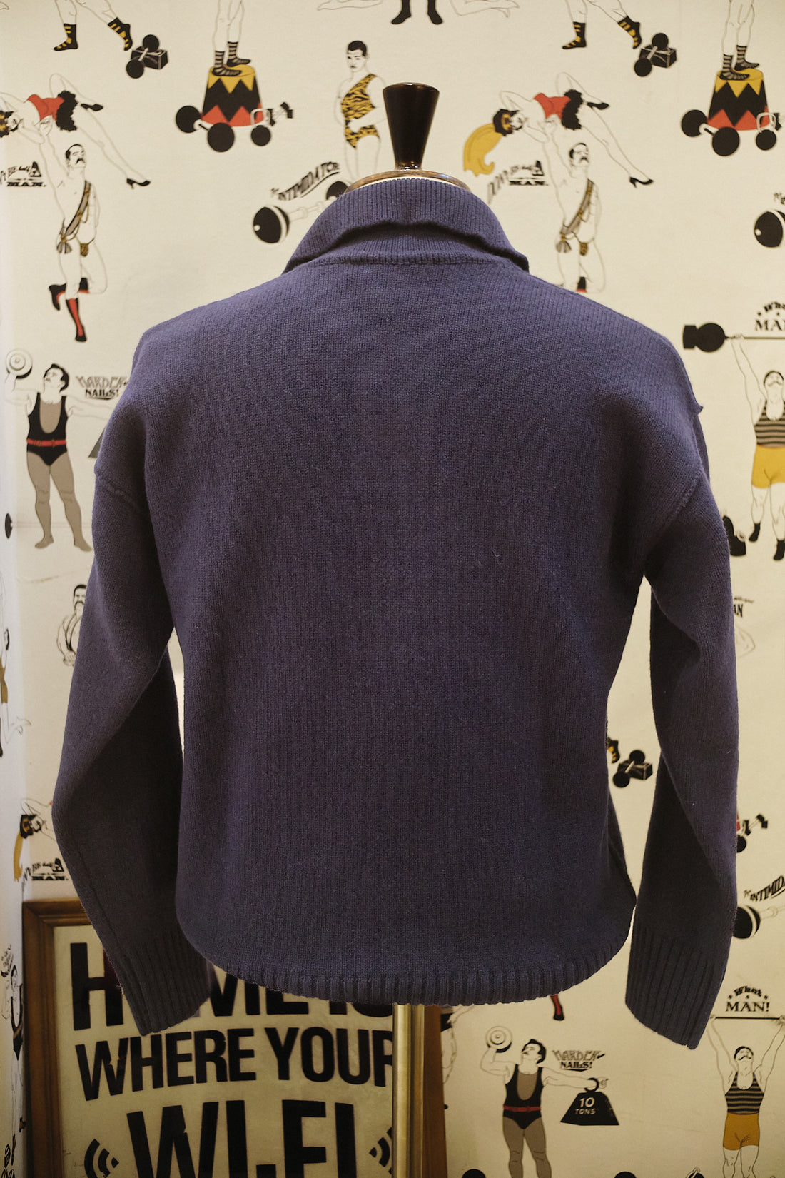 Old School Polo Navy
