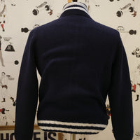 Merinos Vintage Varsity jacket Navy