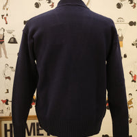 Old School Cardigan Navy