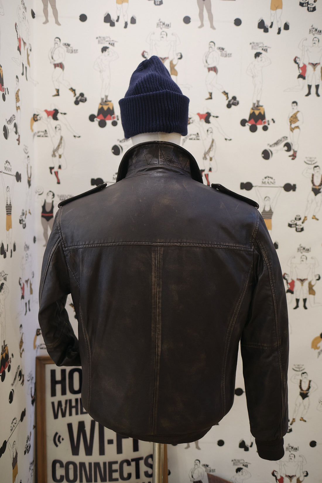 Heritage Leather Aviator Jacket