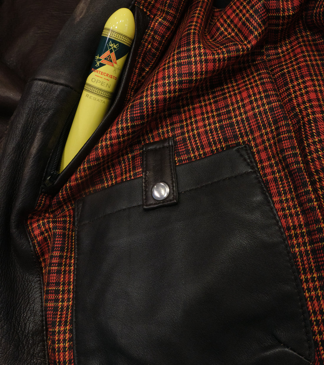 Heritage Leather Aviator Jacket