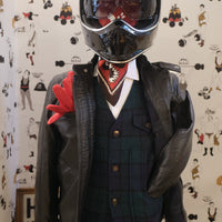 1/4 Mile Leather Jacket Black