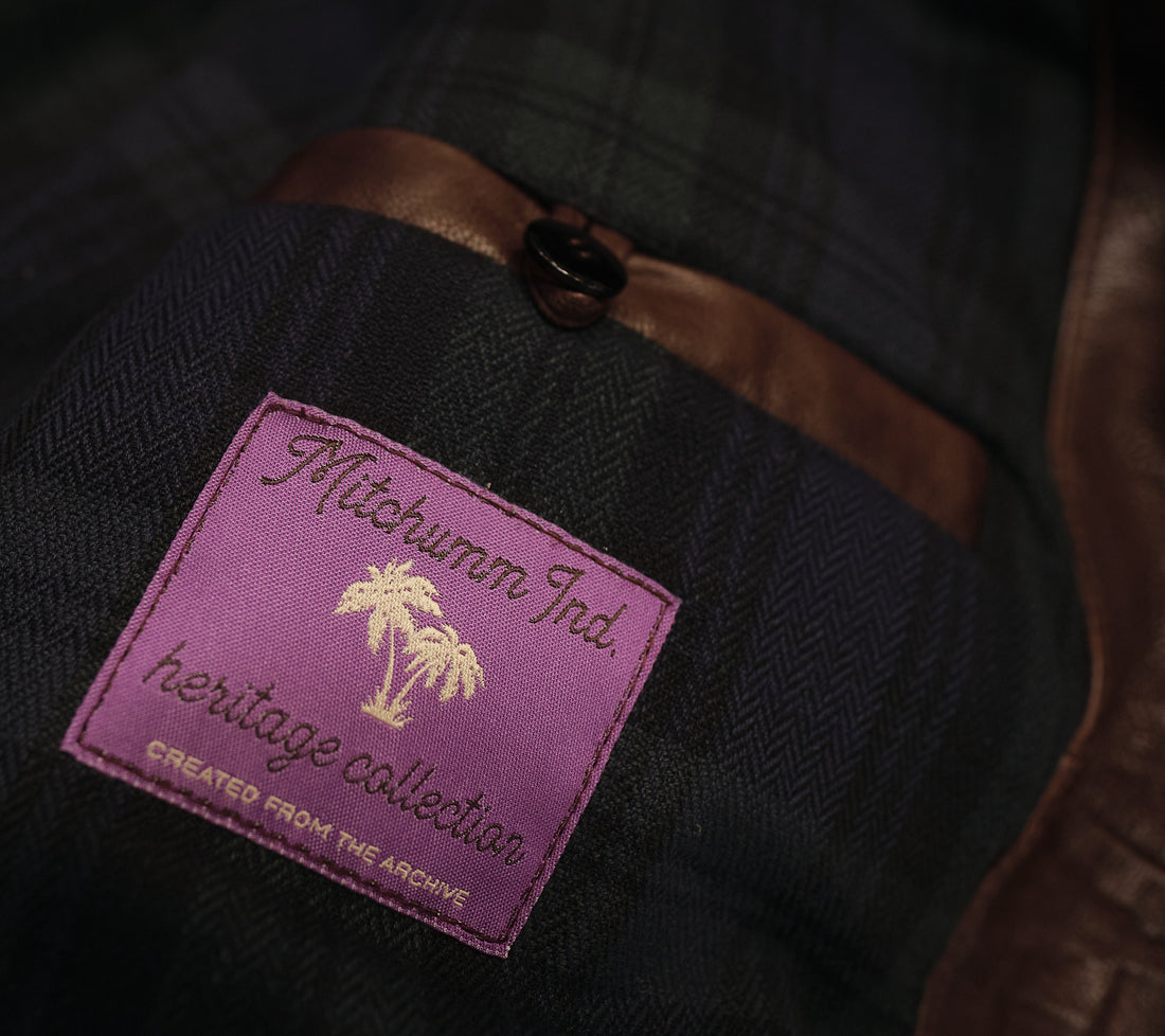 1/4 Mile Leather Jacket Bordeaux