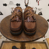 Hand Made Fringed Deck Leather Shoes