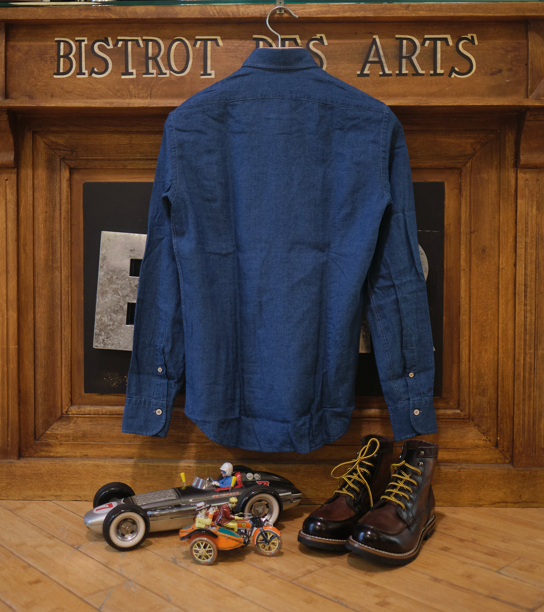 Linen Cotton Denim Shirt