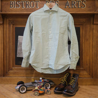 Oxford Fine Stripes Green shirt