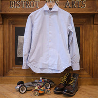 Oxford Fine Stripes Blue shirt