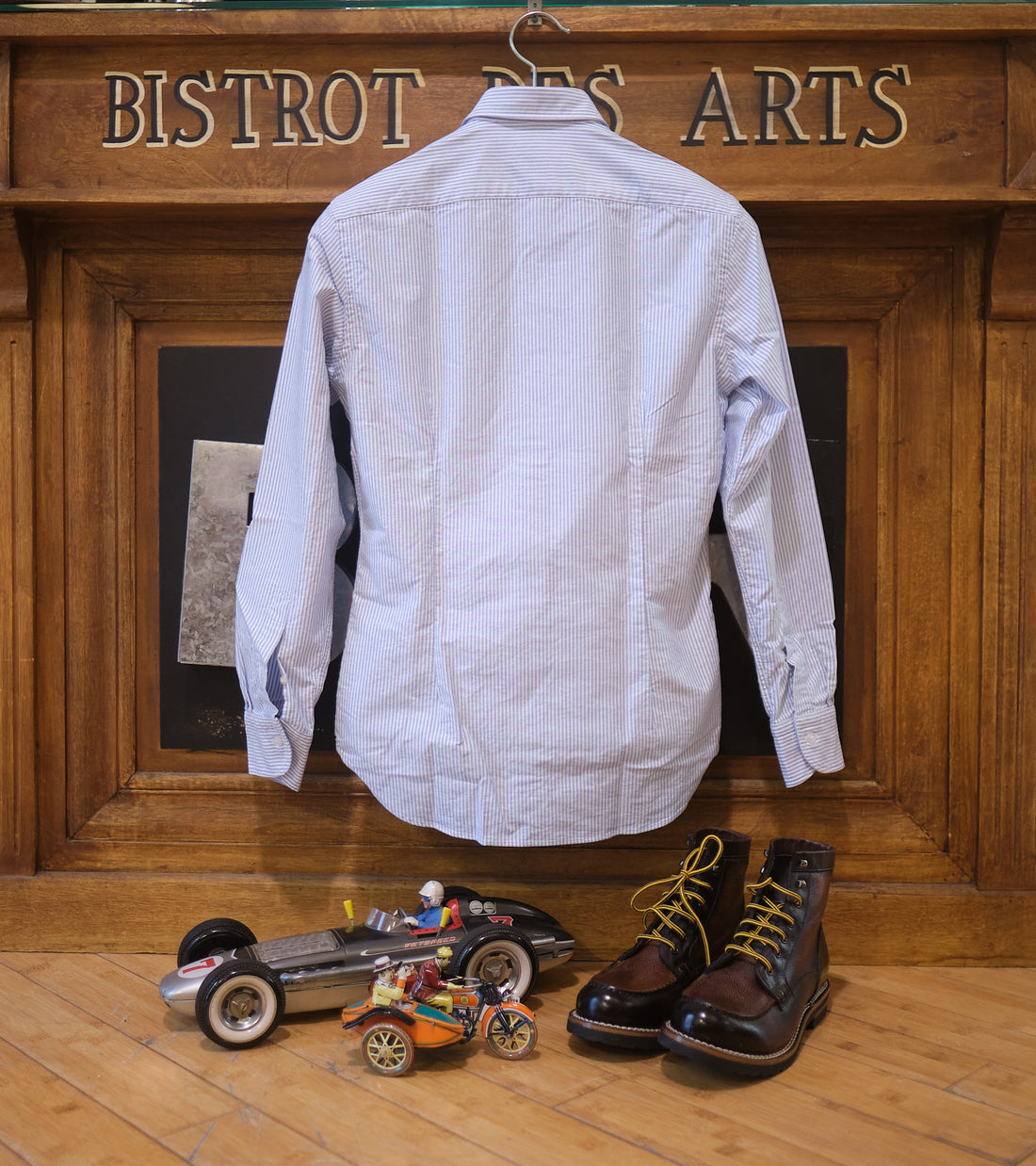 Oxford Fine Stripes Blue shirt
