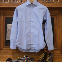 Popeline cotton Classic Blue Pinstripe shirt