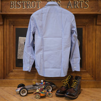 Popeline cotton Classic Blue Pinstripe shirt