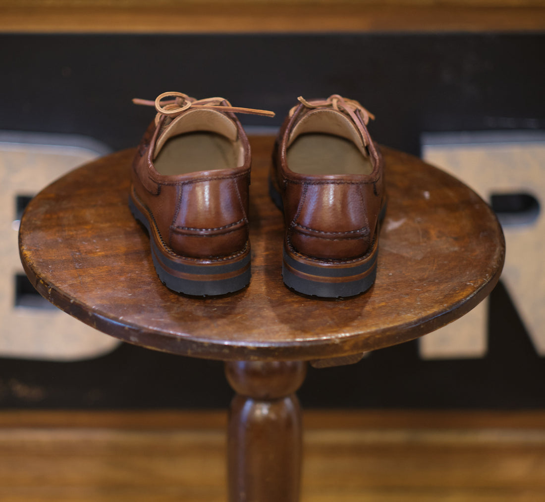 Hand Made Fringed Deck Leather Shoes