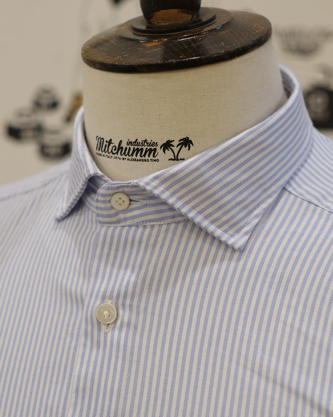 Oxford Fine Stripes Blue shirt