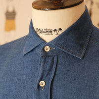 Linen Cotton Denim Shirt