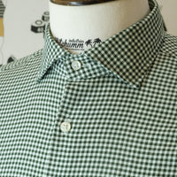 Gingham Check Green shirt