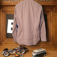 Gingham Check Brown shirt