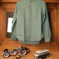 Gingham Check Green shirt