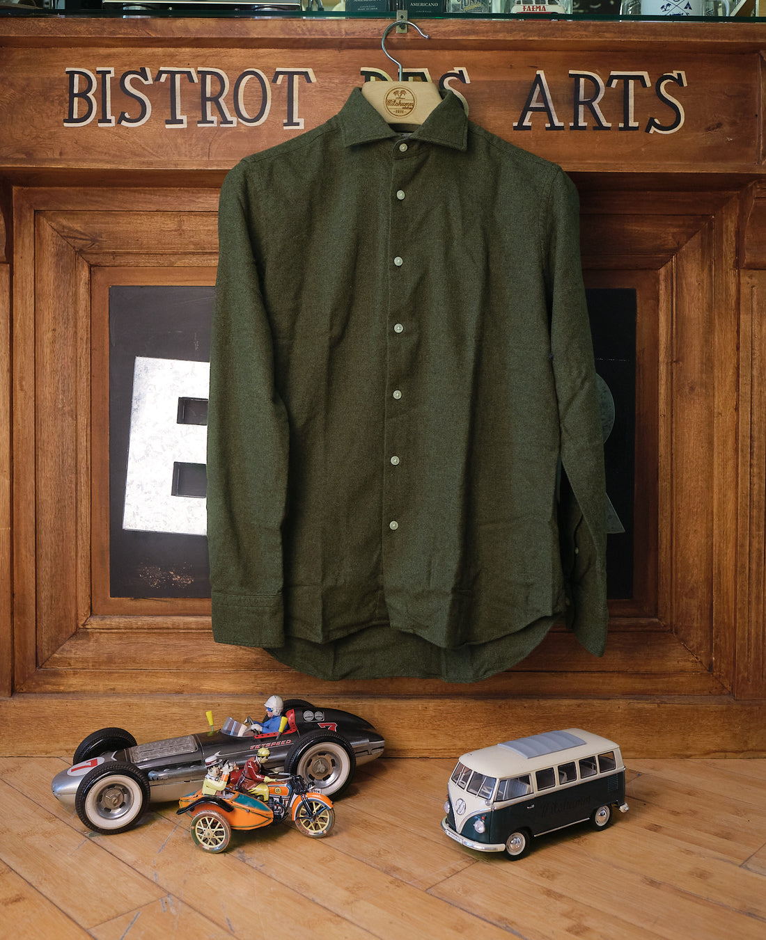 Forest Green twill Shirt