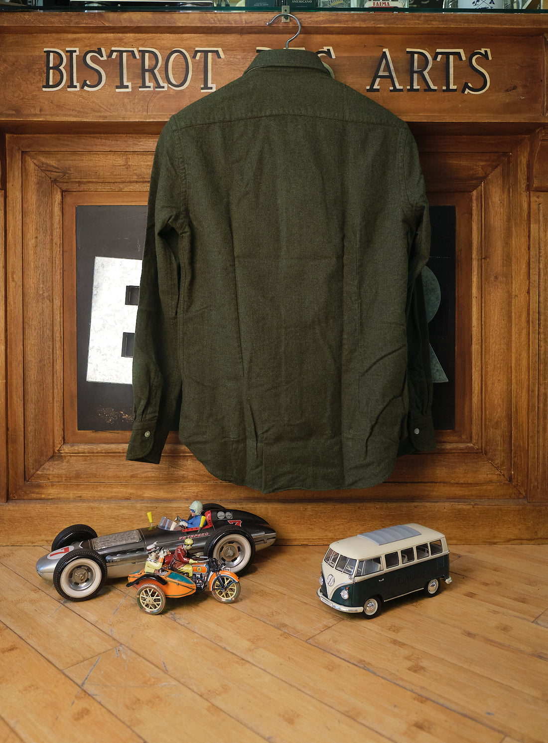 Forest Green twill Shirt