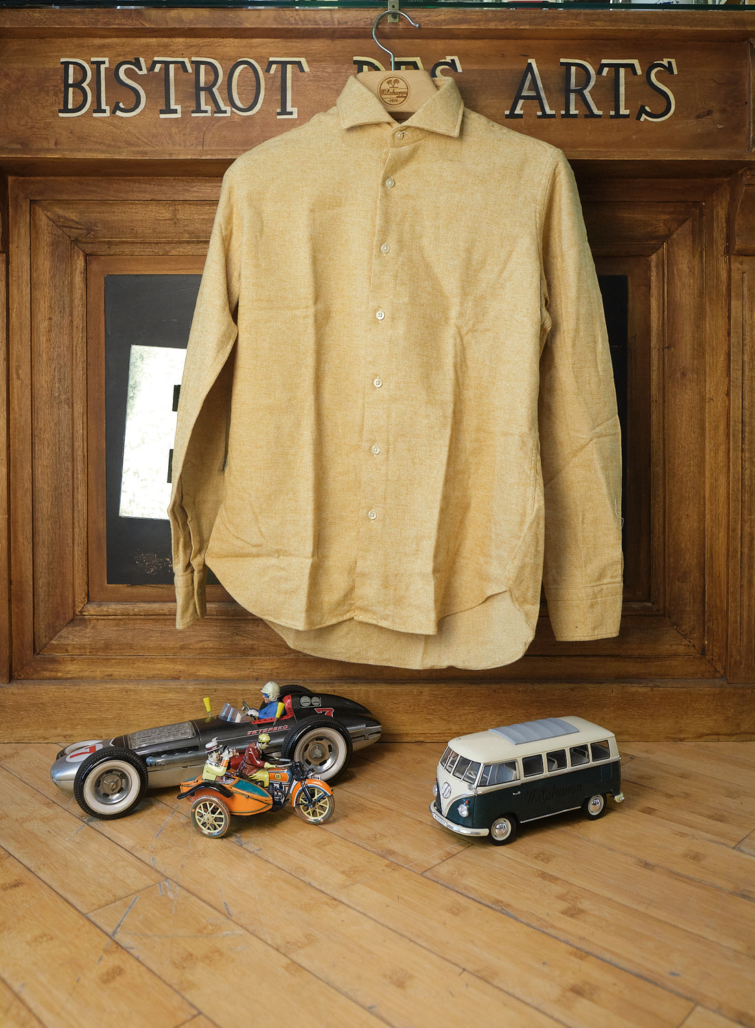 Honey Yellow twill Shirt