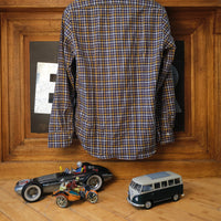 Ochre Checkered twill Shirt